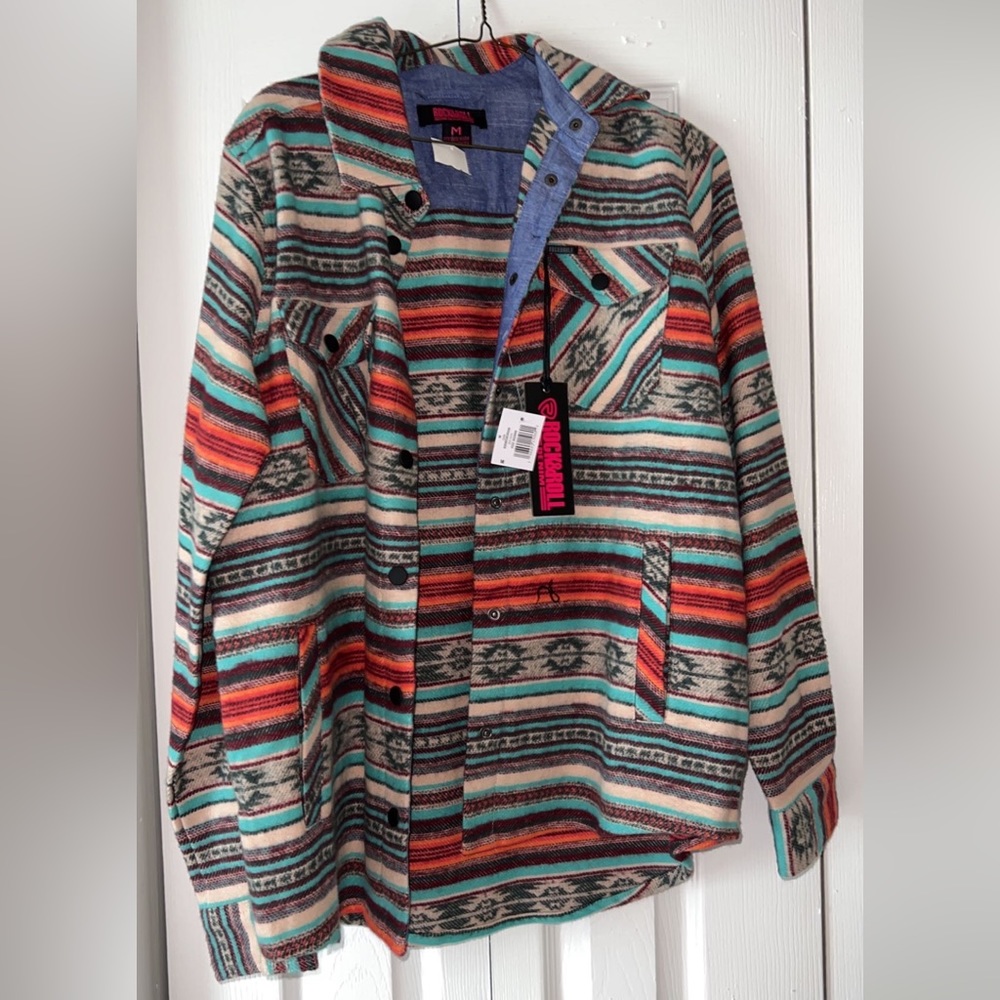 Rockn’roll button up jacket, super cute western vibe, never worn with tags